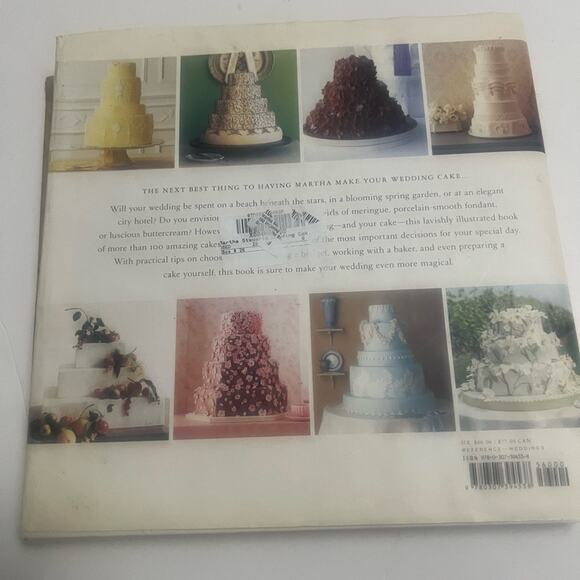 MARTHA STEWART’S WEDDING CAKES 100 INSPIRING CAKES GUIDE FOR THE BRIDE & BAKER. - Picture 12 of 15
